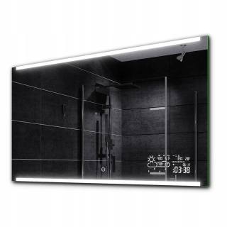 Kúpelňové zrkadlo - Kúpeľňa nad práčkou Wenge Bar 60 cm