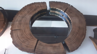 Toaletný stolík - Art Wood Flain Jesion 57 x 47 x 6 cm