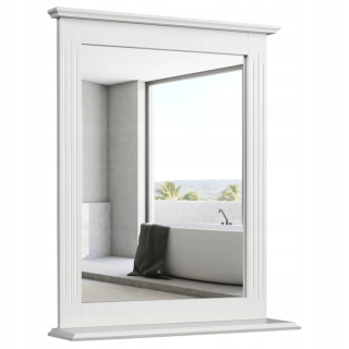 Zrkadlo do predsiene - Morest Mirror 570 x 680 mm s poličkou
