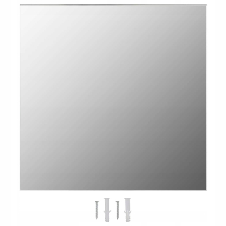 Kúpelňové zrkadlo - Vidaxl stena zrkadla 400 x 400 mm
