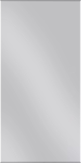 Kúpelňové zrkadlo - Strieborné zrkadlo bol spustený obdĺžnik 50 × 70 cm