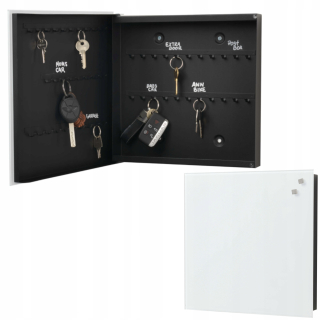 Vešiak do predsiene - Magnetic Key Cabinet + tabuľka 30x30 nahá