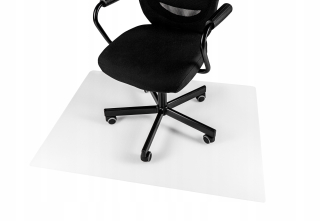 Kancelárske kreslo - Ochranná podložka pod stoličkou 90x120 mleczna 1,6 mm