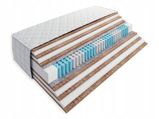 Matrac na posteľ - Matrac 160x200 H5 dvojité 3Kokos veľmi tvrdý