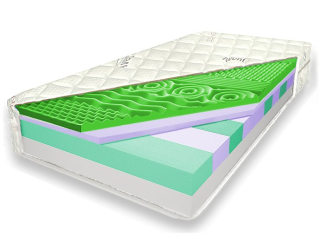 Matrac na posteľ - Ola 120x200 Pine Drevené postele Šedý rám!