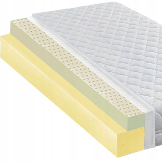 Matrac na posteľ - Matrac 80x180 6cm latex hypoalergénny H2H3 16 cm