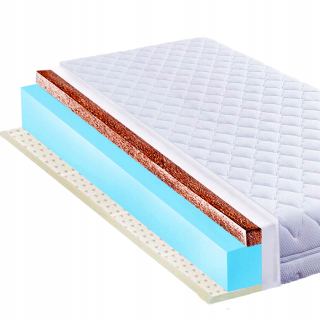 Matrac na posteľ - Matrac pre deti 80x180 Latex Coconut H1 H3