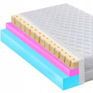 Matrac na posteľ - Matrac pre dieťa 90x200 latex a dych HR