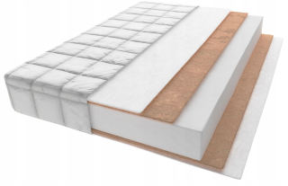 Matrac na posteľ - Kokosový kokosový matrac Coconut 120x60
