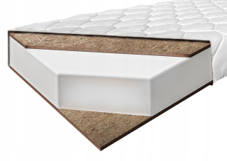 Matrac na posteľ - Kokosový matrac + pena + kokos 120x60