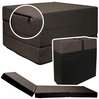 Matrac na posteľ - Skladacia matraca 195/80/15 Pouf Bag