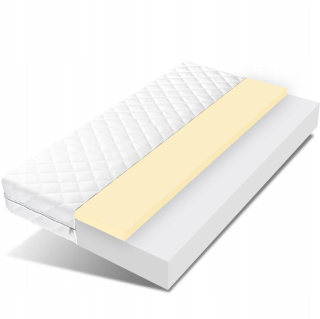 Matrac na posteľ - Pamäťová matraca (Visco) s krytom 80x200x10