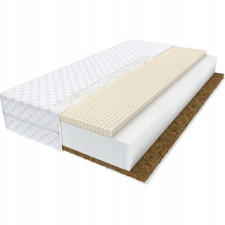 Matrac na posteľ - Latexový kokosový matrac 120x60 latexový kokos