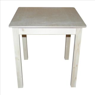 Stolík do detskej izby - Lavica na konferenčný stolík 90 cm biely pre moderný salón