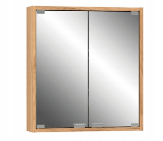 Skrinka do kúpeľne - Kúpeľňa Meblomaster so zrkadlom 60x15.2x65