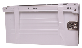 Kuchynské zasuvky - Metalbox Metal Strana zásuvky 600/150 biela