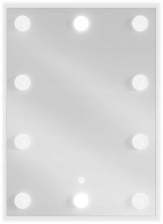 Zrkadlo do predsiene - Mexen Dona LED zrkadlo 50 x 70 cm