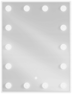 Zrkadlo do predsiene - Mexen Dona LED zrkadlo 60 x 80 cm
