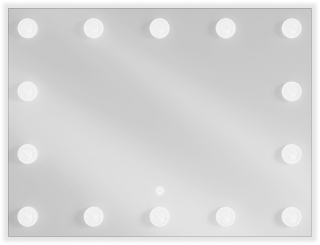 Zrkadlo do predsiene - Mexen Dona LED zrkadlo 80 x 60 cm