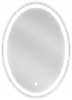 Zrkadlo do predsiene - Mexen Elz LED zvýraznené zrkadlo 50 x 70 cm