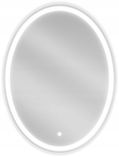 Zrkadlo do predsiene - Mexen Elz LED zvýraznené zrkadlo 60 x 80 cm