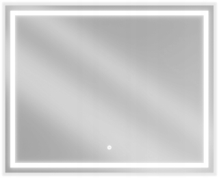 Zrkadlo do predsiene - Mexen Miko LED zvýraznené zrkadlo 100 x 80 cm