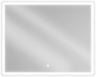 Zrkadlo do predsiene - Mexen Navia LED zvýraznené zrkadlo 100 x 80 cm
