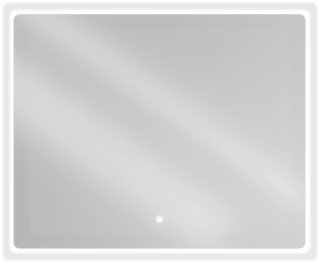 Zrkadlo do predsiene - Mexen Sun LED zvýraznené zrkadlo 100 x 80 cm