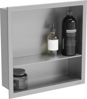 Kúpeľňová polica - Mexen X-sten-rus-r-efl numbe golier 30x30 inox