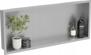 Kúpeľňová polica - Závesná kúpeľňa so šírkou zrkadla 80 cm 302