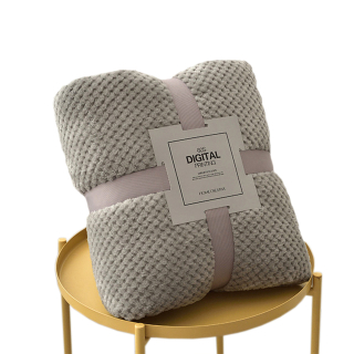 Prikrývka, prehozy na posteľ - Mäkká teplá prikrývka Bedspread Plaid 150x200 cm