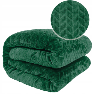 Prikrývka, prehozy na posteľ - Mäkká prikrývka Plaid Bedspread Fuero 200x220