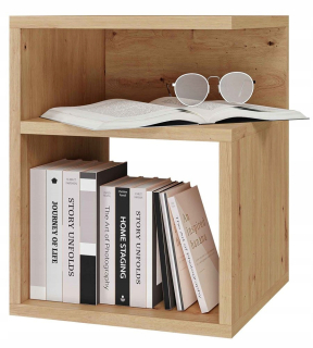 Nočný stolík - Minimalistický kabinet / remeselník dubového stola