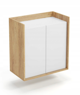 Mobius 2d kabinet Hikora prírodná biela