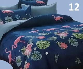 Kompletný set posteľných obliečok - Kvety s kvetmi 160x200 rokov starý spánok 008 - 160x200