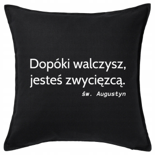 Vankúš na spanie - Motivačný citát vankúš 50x50 darček
