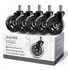 Kancelárska stolička, kreslo - #MP Soft Gum Wheels pre kreslá - 5 ks