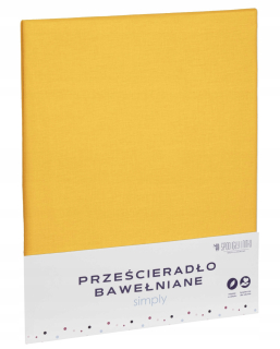 Plachta na posteľ - Bavlnená plech bez gumového pásma 200x220