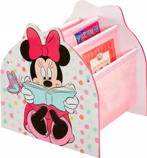Polica do detskej izby - Minnie Mickey Mouse Library Poličky pre knihy