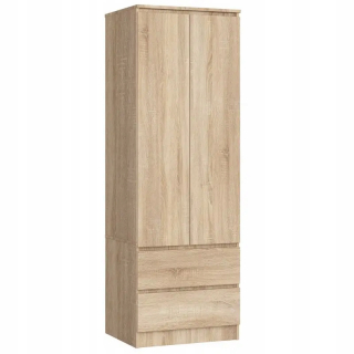 Detská skriňa - Malý šatník pre detskú izbu Sonoma Oak 60 cm