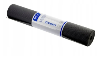 Podložka, organizér do zásuvky - Non -slip rohož pre zásuvky valček 5 m čierny GTV