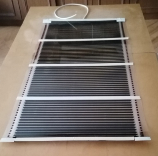 Zrkadlo do predsiene - Zahrievacia rohož pod zrkadlom AntiPhae 50cmx200cm 140 W