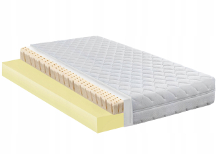 Matrac na posteľ - Matrac 100x190 Priedušný latex H2H3 14cm