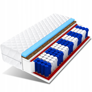 Matrac na posteľ - Matrac 100x200 vreckový kokos flexibilný HR Titan
