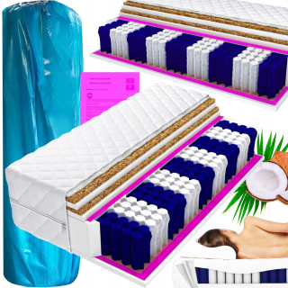 Matrac na posteľ - Matrac 120x200 Medical Dobule Lux Husté tvrdé xl