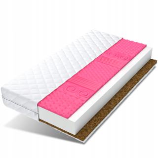 Matrac na posteľ - Matrac 140x200 Visco Coconut Foam Indus max