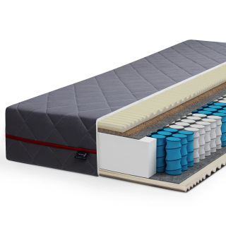 Matrac na posteľ - Matrac 150x200 Grays Massage 7 Zóny kokos 24 cm