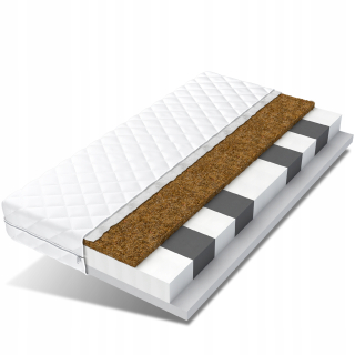 Matrac na posteľ - Matrac 160x80 kokos vysoko elastický HR Kajtek