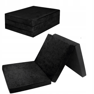 Matrac na posteľ - Matrac 180x65x7 Tourist Black Fold