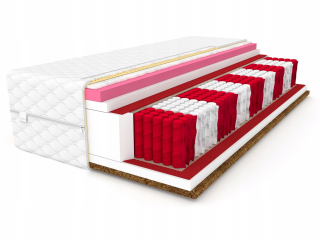 Matrac na posteľ - Matrac 200x200 Diamond multipocket Coconut Visco